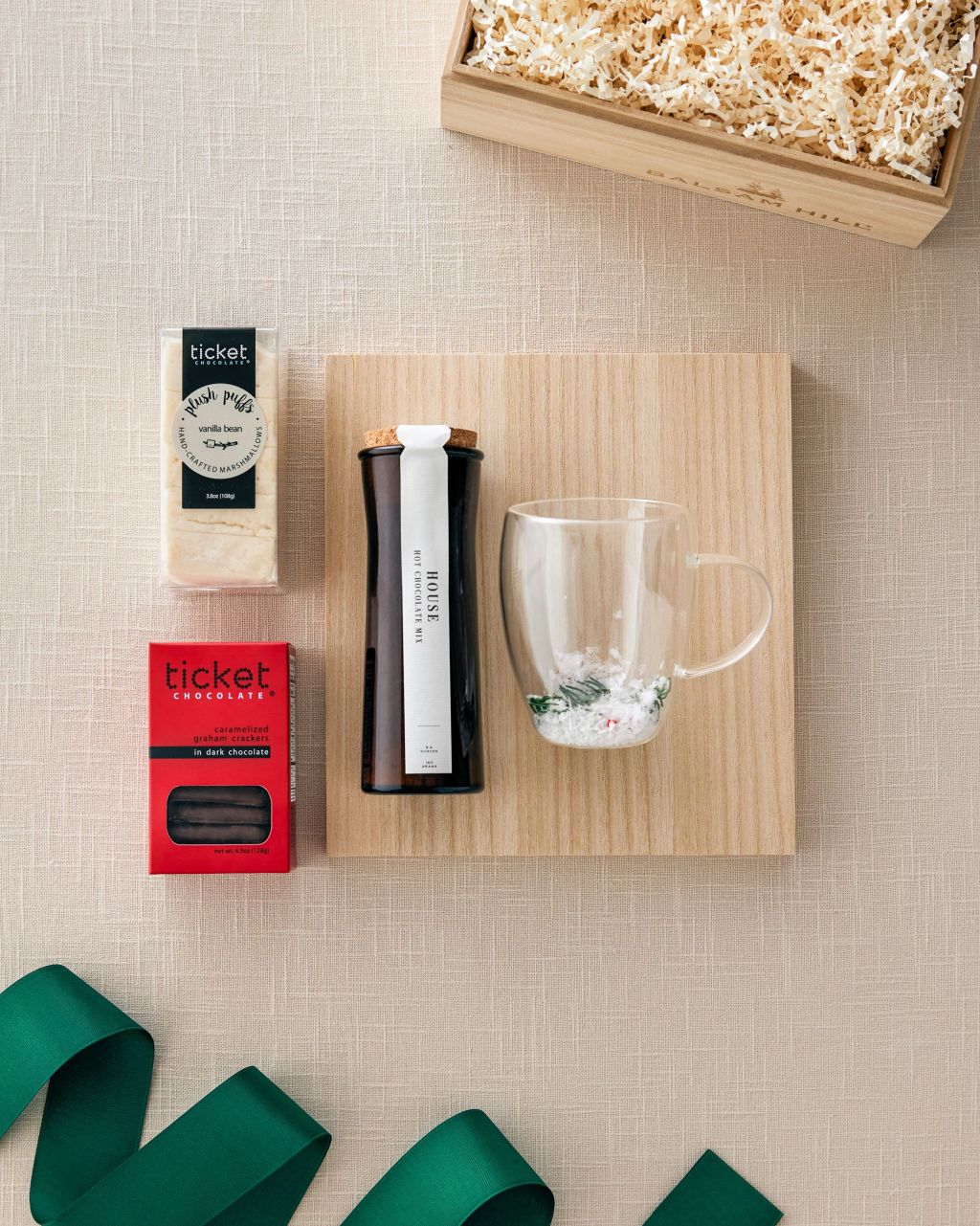 Food packaging product styling for Balsam Hill edible gifting