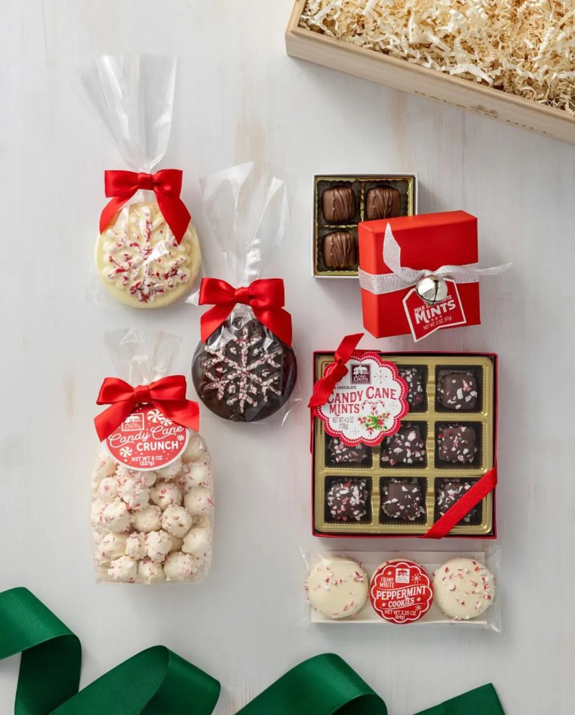 Food packaging product styling for Balsam Hill edible gifting